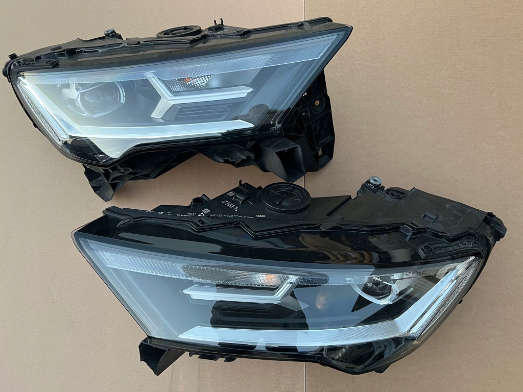 фото №1, Audi q7 4m lift 2020 лампи передні фари світлодіодний повний