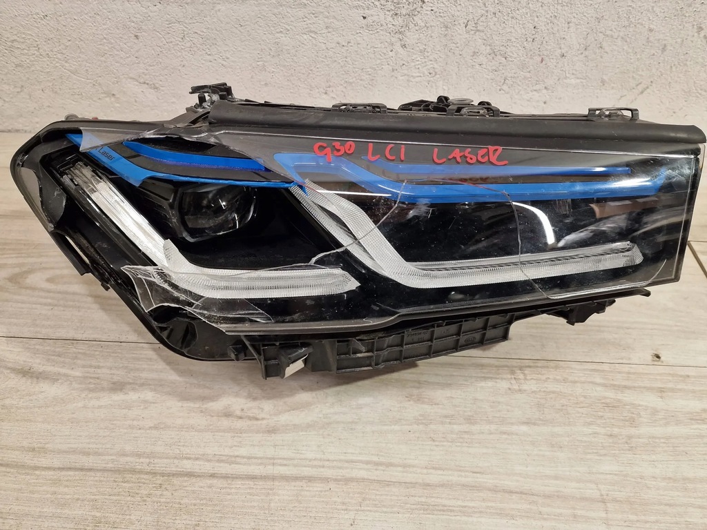 фото №1, Лампа правая bmw 5 g30 m5 f90 lci lift laser shadow line