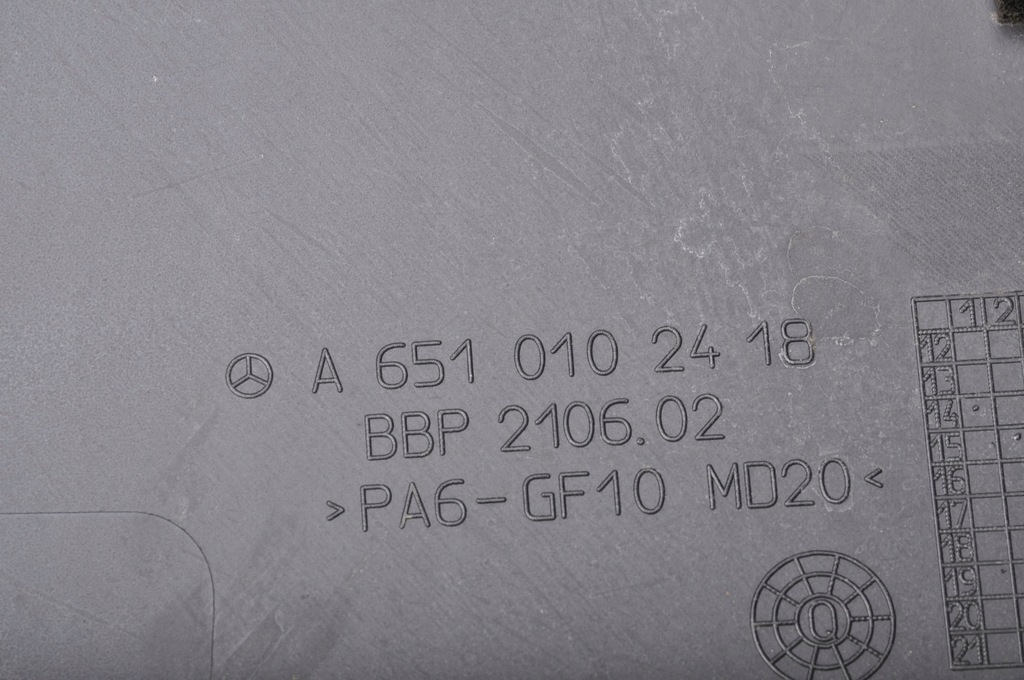 фото №8, Mercedes w172 r172 захист кришка двигуна a6510102418