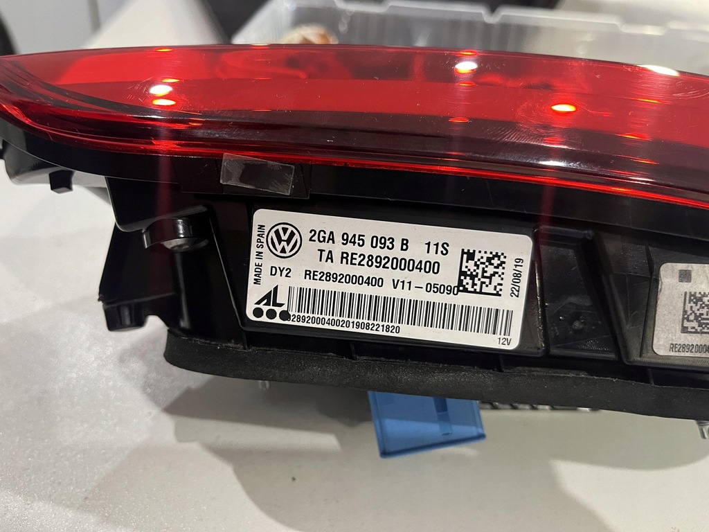 фото №14, Vw t-roc 2ga лампы задняя комплект левая правая