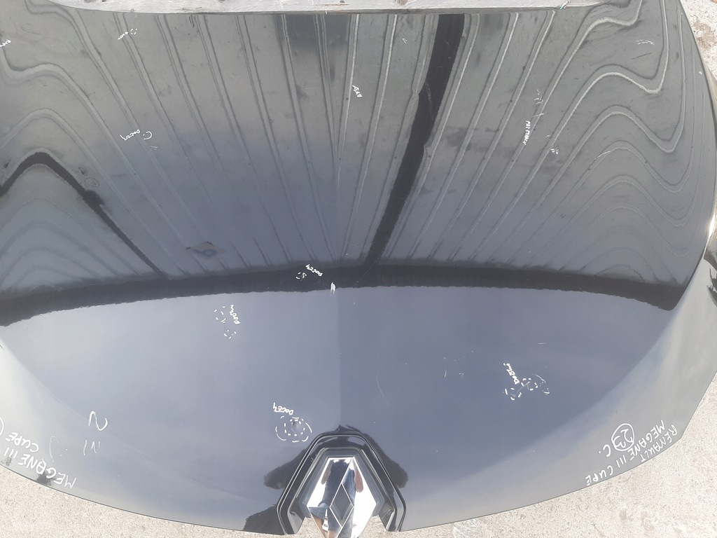 фото №7, Капот крышка двигателя renault megane iii cc cabrio цвет nv676