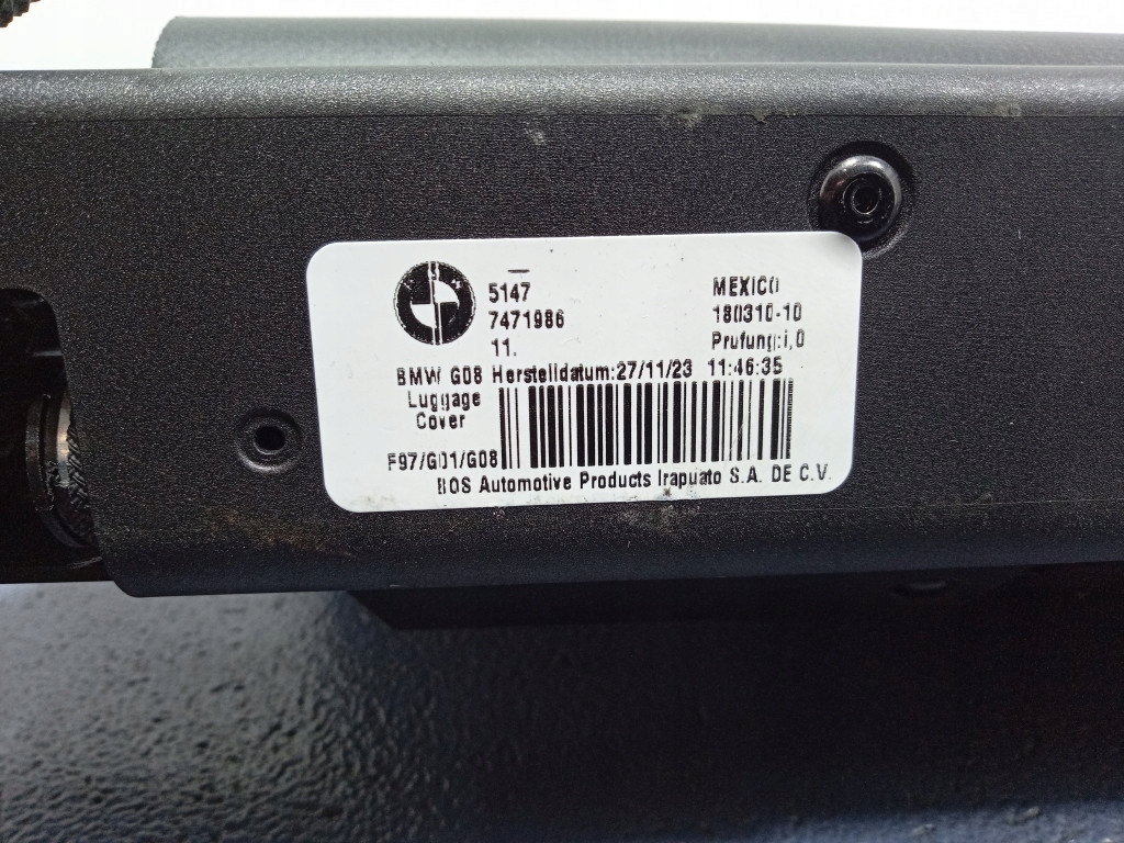 фото №7, Bmw x3 g01 шторка багажника задня 7471986