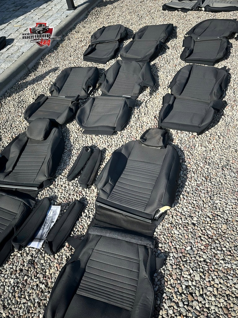 фото №10, Чохли оригінальні набір велюр na сидіння ford transit custom