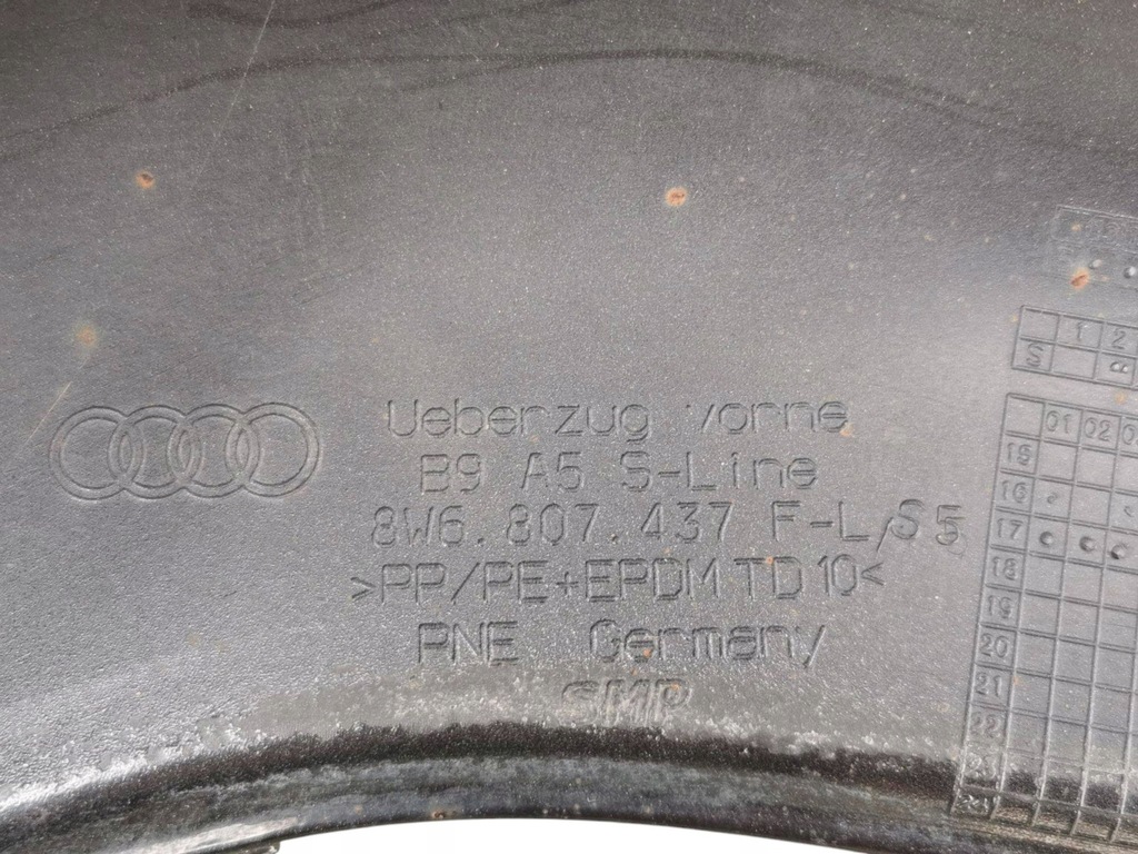 фото №16, Бампер, решітка радіатора, решітка радіатора, ґрати audi a-5 8w s-line przed lift 311.