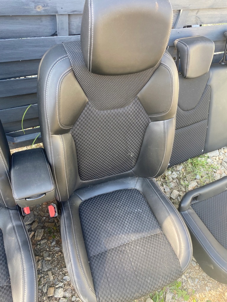 фото №10, Renault clio iv 4 hb сиденье сиденья заднее сиденье полукожа idealny состояние europa