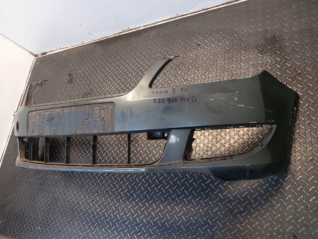 фото №7, Бампер перед skoda fabia ii 5j0 lift 10-14 5j0807221d