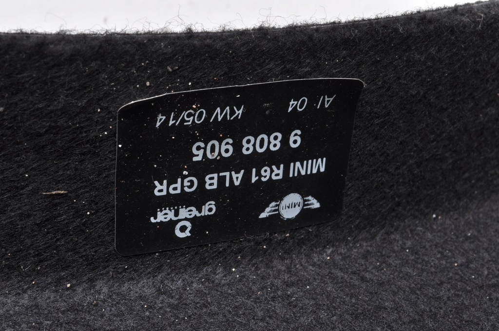 фото №7, Mini paceman r61 полиця задня багажника 9808905