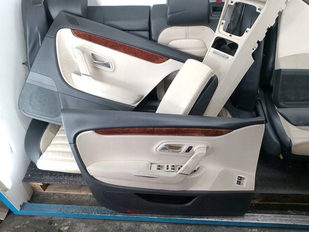 фото №14, Сиденья заднее сиденье обшивки кожа комплект vw passat cc