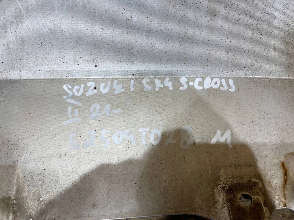 фото №9, Suzuki sx4 sx-4 s-cross ii 2 21- спойлер молдинг диффузор бампера задняя задний