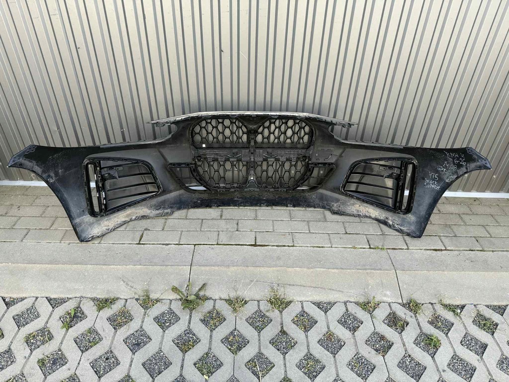 фото №11, Bmw 4 g26 m-pakiet бампер перед передній 6xpdc blacksapphire 475 kompletny