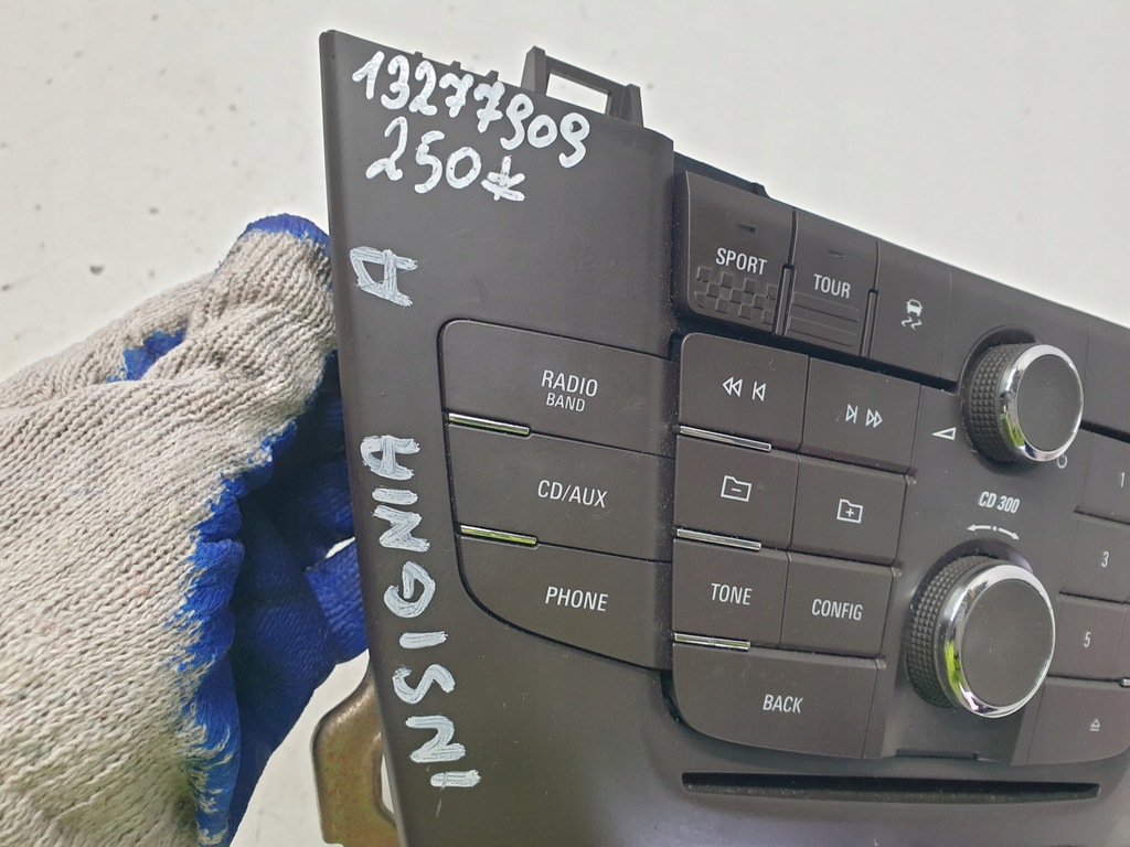 фото №7, Панель керування радіо обдув opel insignia a 13277909