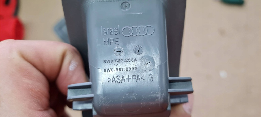 фото №10, A5 8w кронштейн кронштейн isofix 8w0887233a 2x a4 b9 8w