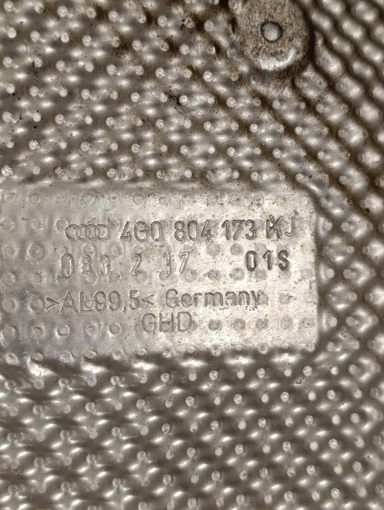 фото №7, Audi a6 s6 c7 4g 2017 все защита тепловая трубы выпускной