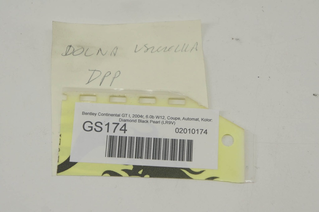 фото №6, Gs174 bentley continental gt i прокладка двері pra