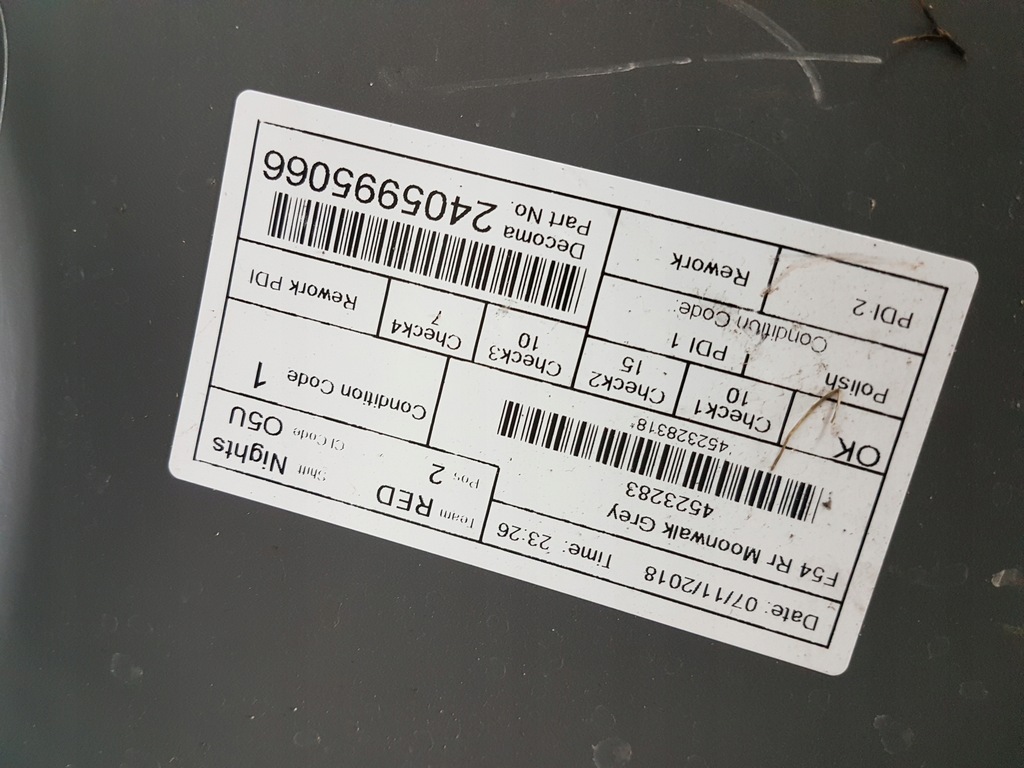 фото №9, Mini cooper one f54 бампер задня оригінал