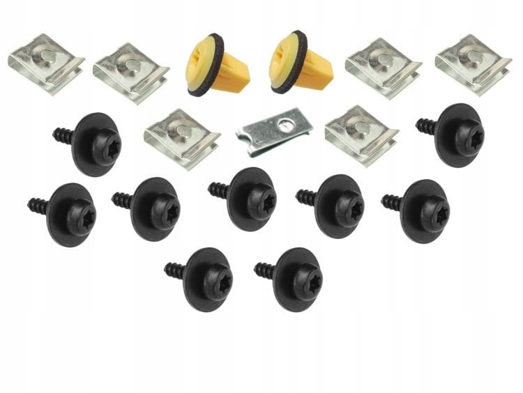 фото №1, Ford focus 2 3 c-max клипсы подкрылок перед набор k