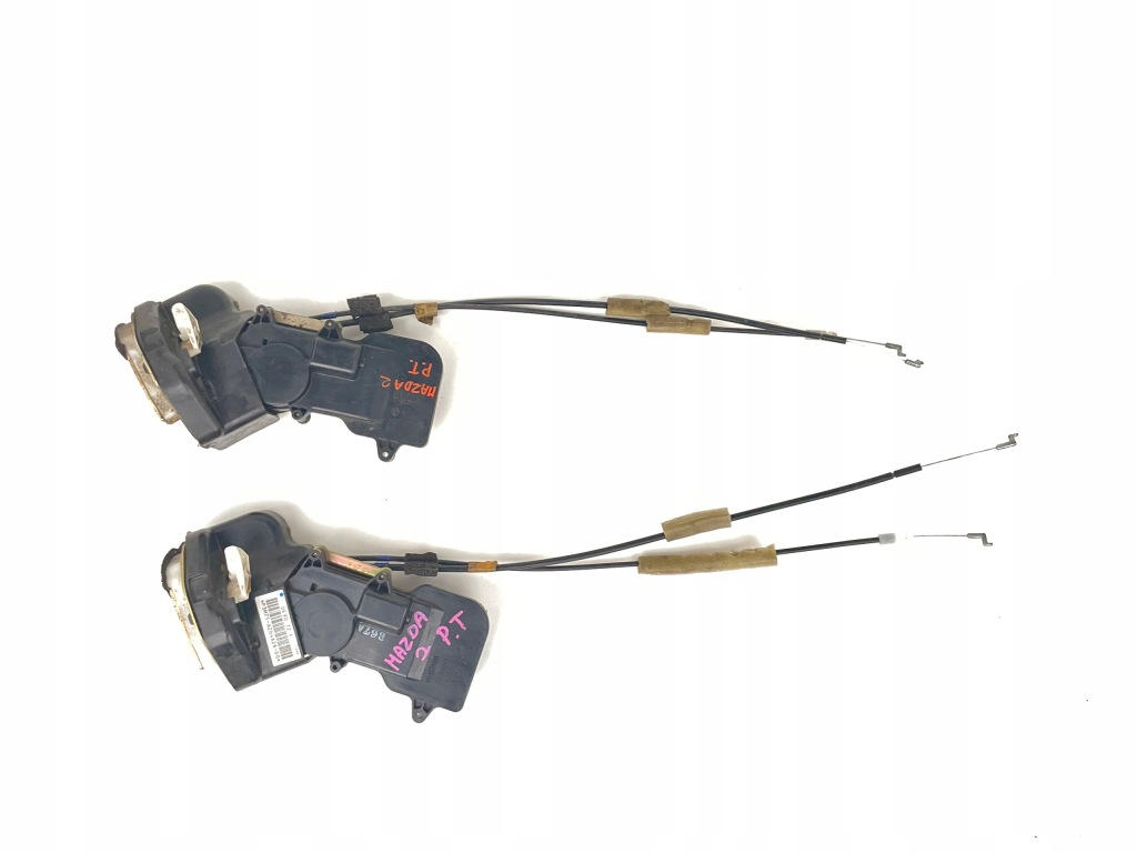 фото №1, Замок дверь mazda 2 правый задняя 6 pin