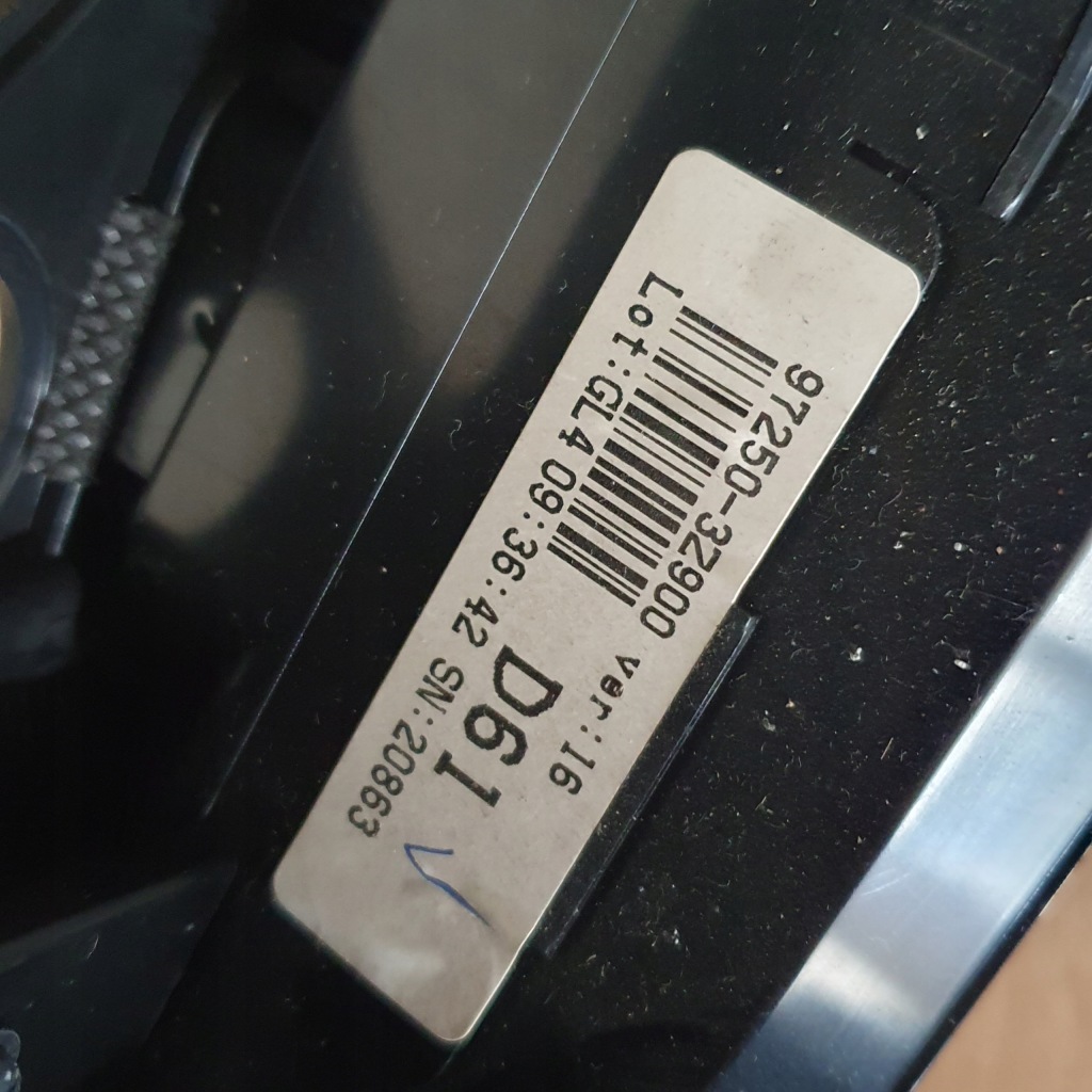 фото №6, Hyundai i40 97250-3z900 панель кондиціонера рамка радіо