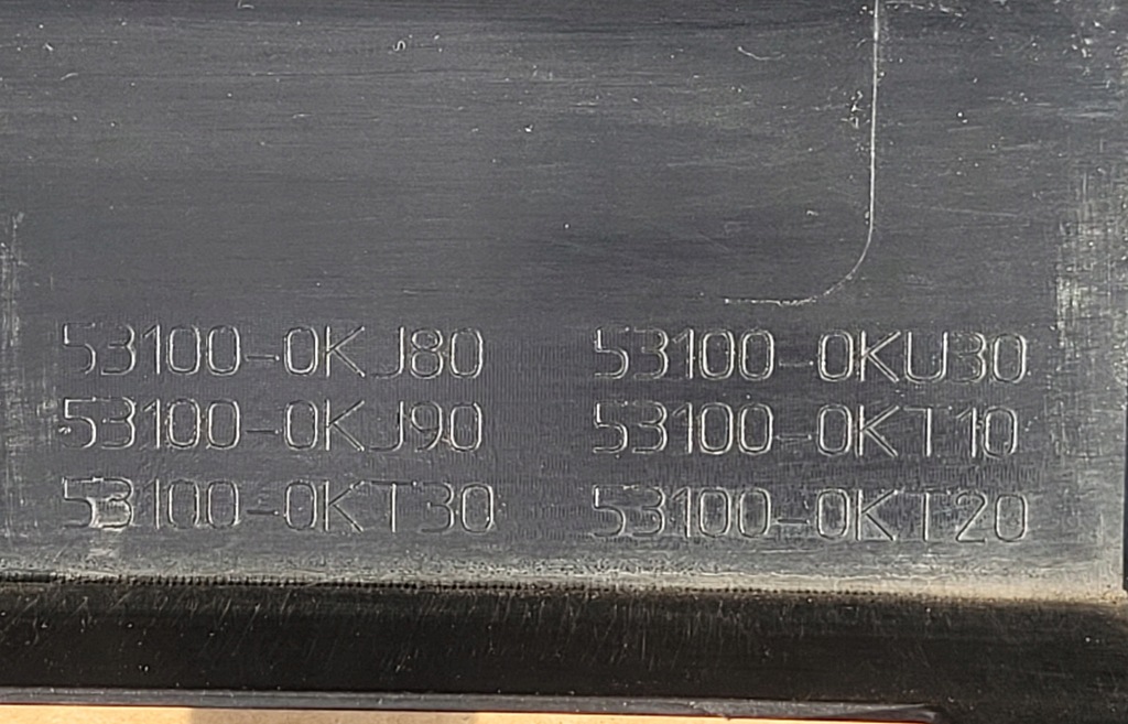 фото №9, Toyota hilux hi-lux 20-22 решётка радиатора решётка радиатора