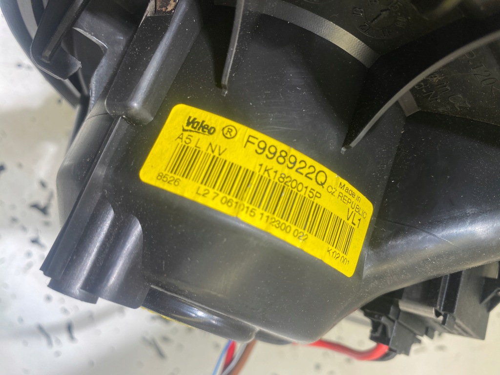 фото №5, Vw golf vi вентилятор повітродувка 1k1820015p