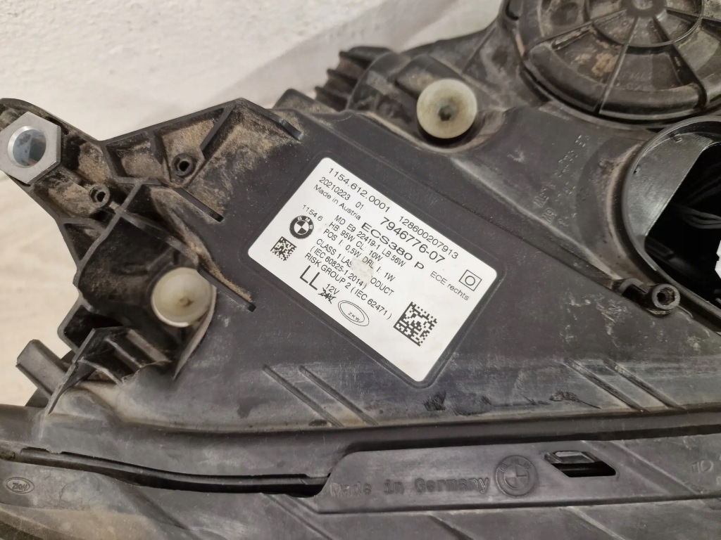 фото №6, Bmw 7 g11 g12 lci лампа перед права laser