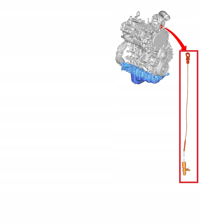 фото №1, Щуп масла ford ranger щуп 2.0 2019rok= комплект nowa