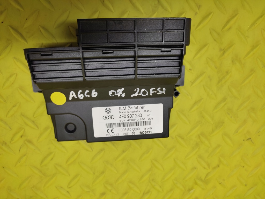 фото №1, Audi a6 c6 блок керування модуль живлення 4f0907280