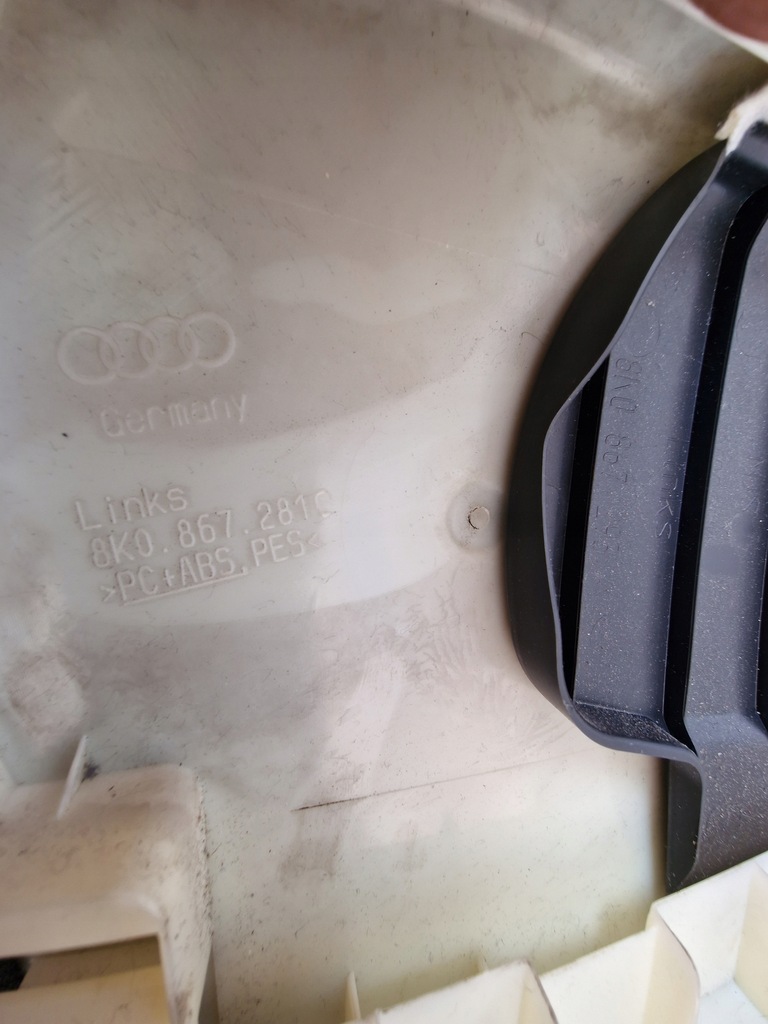 фото №10, Обшивка стійка ліва audi b8 rs4 8k0867281c