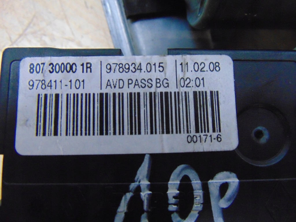 фото №8, Механизм стекло правый перед renault laguna iii eur