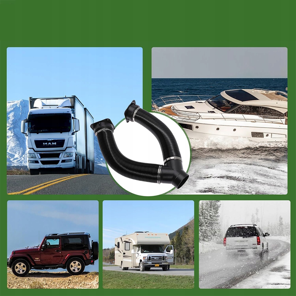 фото №12, 75 mm труба набір rur do обігрівача автомобільний do webasto eberspacher