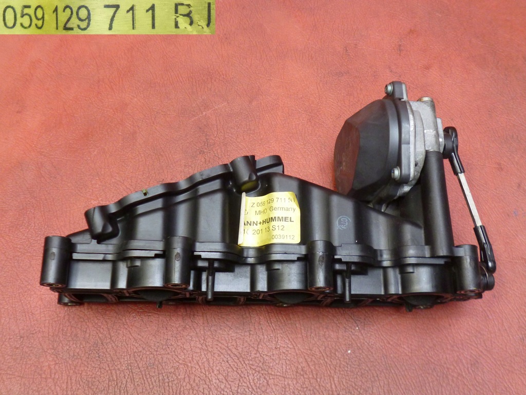 фото №1, Колектор всмоктуючий регулятор лівий audi 3.0 tdi 059129711bj