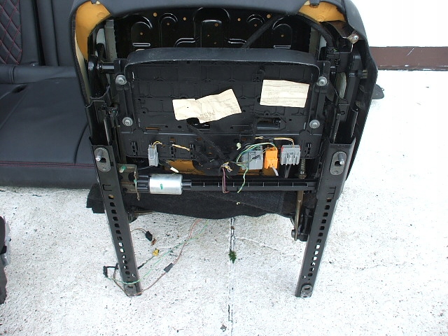 фото №10, Jaguar xf x250 lift сидіння сидіння комплект шкіра czerwona нитка