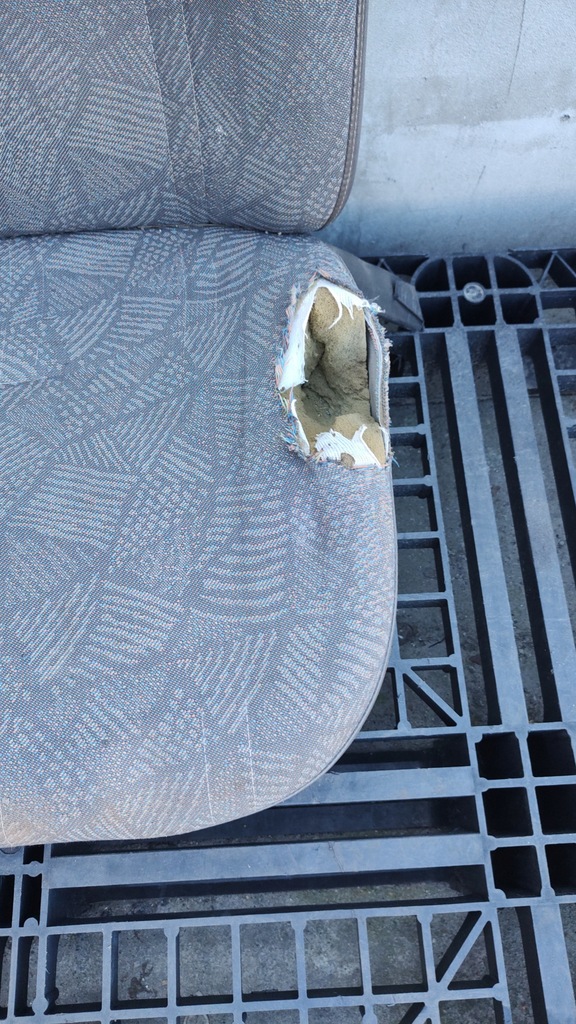 фото №8, Ford transit mk6 mk7 сиденье комплект сидений водитель заднее сиденье 00-14r