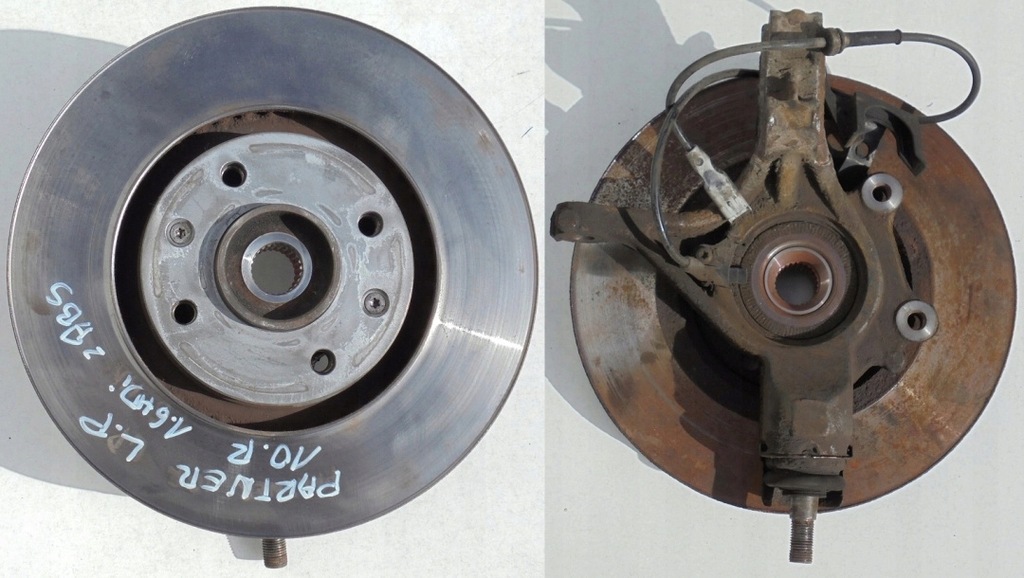 фото №1, Peugeot partner ii 1.6 hdi поворотний кулак ліва перед