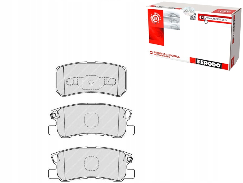 фото №1, Ferodo fdb1992 набір гальмівних колодок гальмівних, гальма дискові