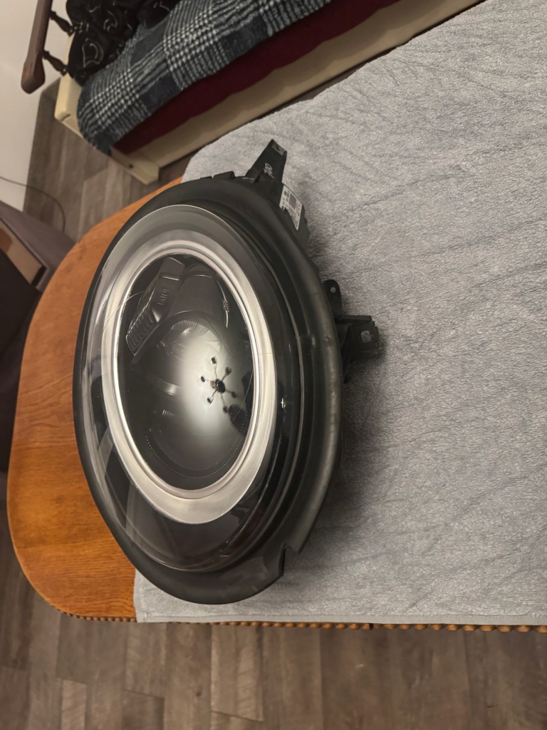 Mini cooper f56 рестайлинг  lci фара передняя левая full led черная с Разборки