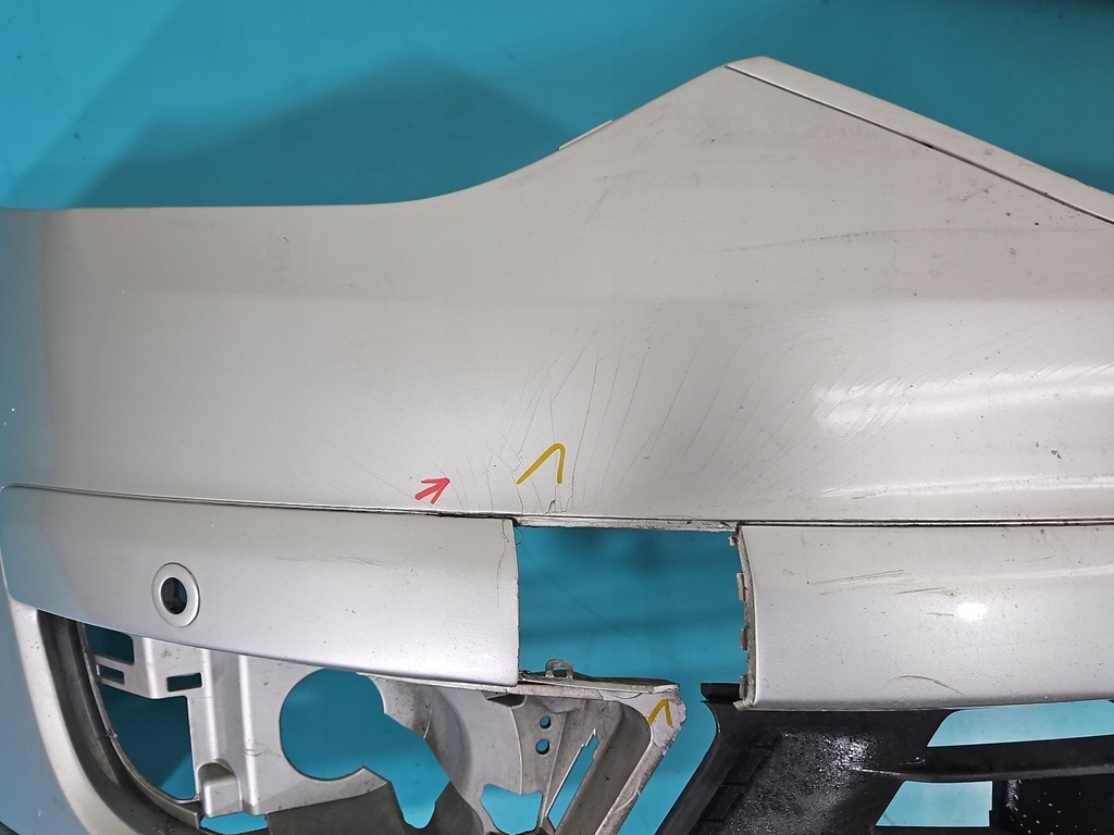 фото №14, Бампер перед ford galaxy mk2 06-10 серебристый 66 06-10