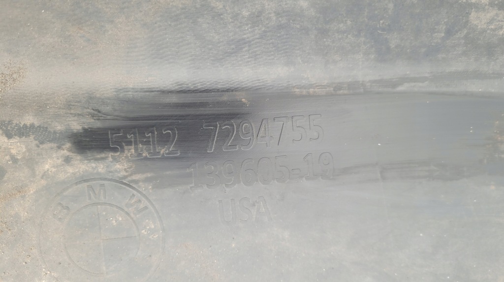 фото №14, Bmw x5 f15 спойлер накладка бампера задня 51127294755 // 2015