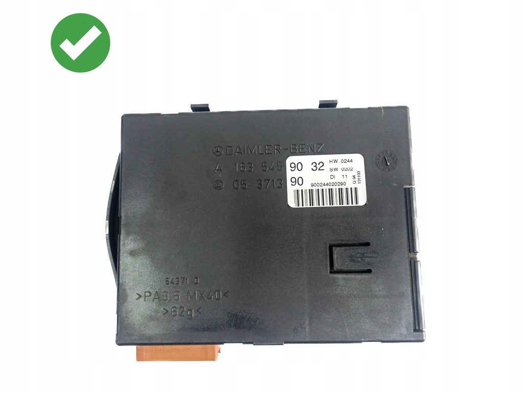 фото №1, Mercedes-benz ml w163 2000 модули комфорта