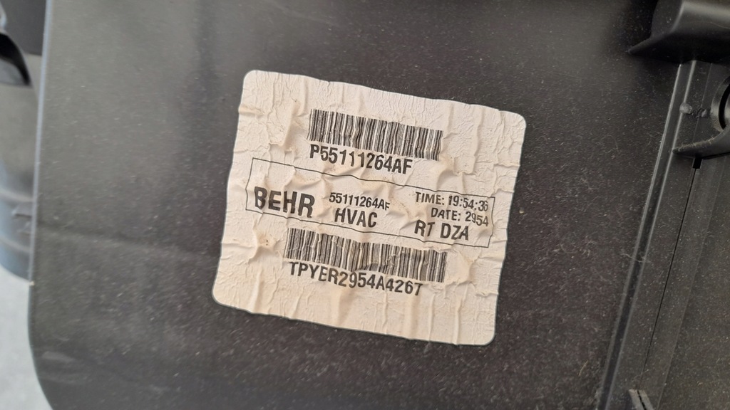 фото №8, Chrysler town country v 10- 20 отопитель комплектная 55111264af usa