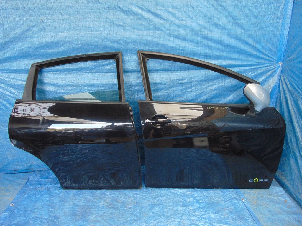 фото №1, Seat leon ii дверь правое задняя полный демонтаж