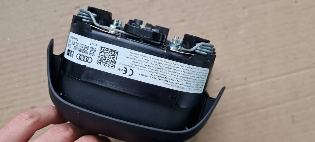 фото №9, A4 b9 8w подушка руля подушка безопасности водителя 8w0880201aq a5 8w org