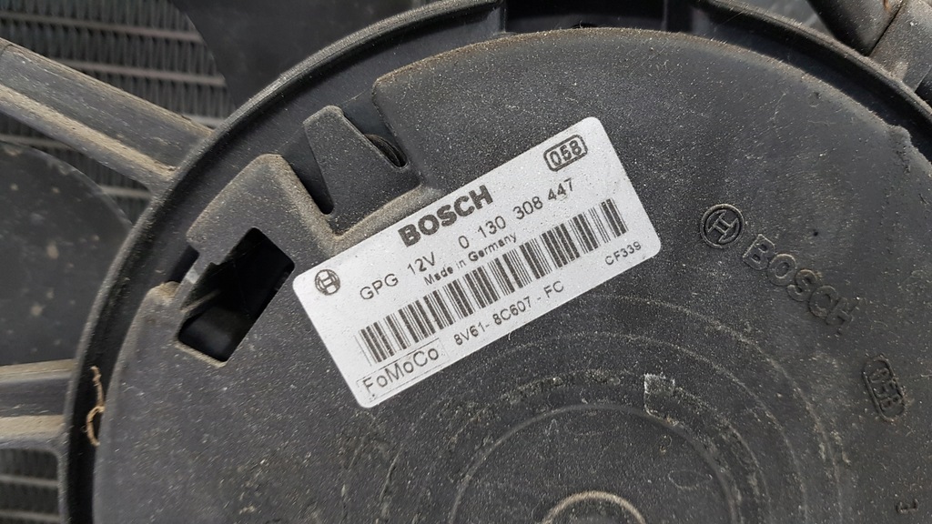 фото №8, Ford focus 3 10- 1,6 бензин радиатор вентилятор