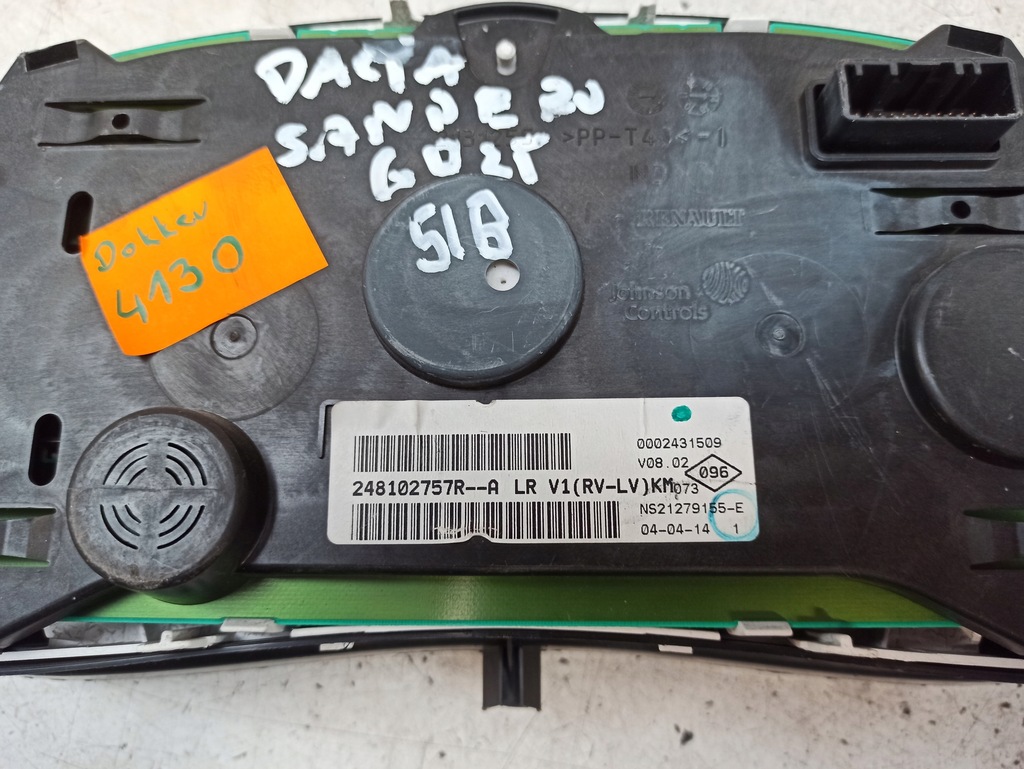 фото №9, Dacia sandero i счетчик приборы 248102757r