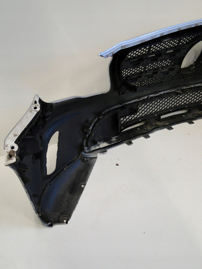 фото №12, Mercedes бампер передний na датчики pts 775 серебристый gla x156 156 lift