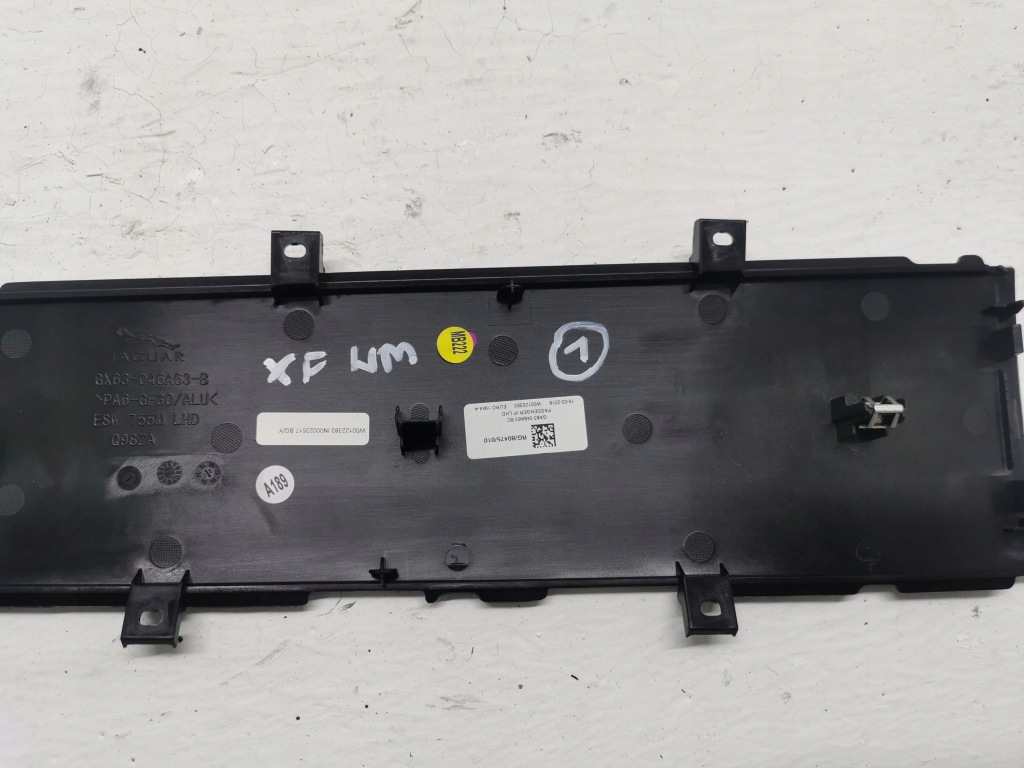 фото №7, Молдинг dekor консолі jaguar xf x260 gx63-046a63-b