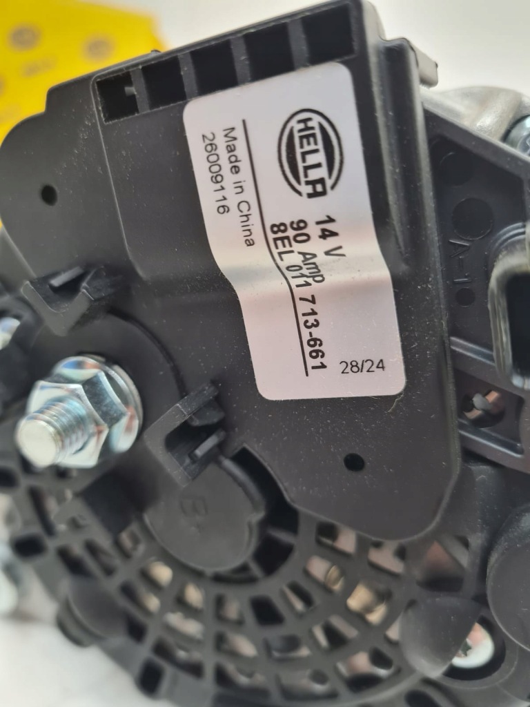 Генератор hella 8el 011 713-661 dacia renault smart 14v 90a ø49mm Доставка