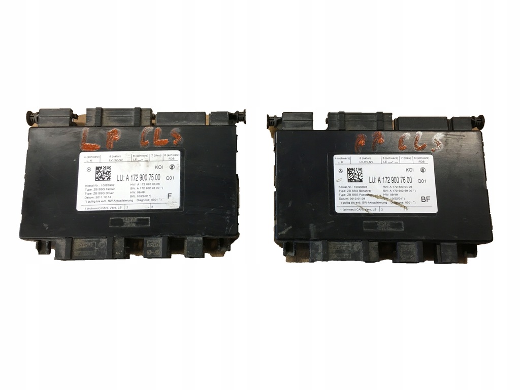 фото №1, Модуль сидіння правий лівий mercedes cls w204