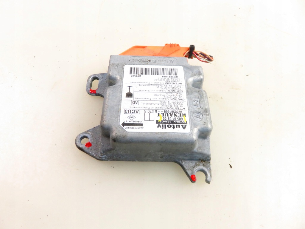 Модуль подушка безопасности renault master 2 fd 605045200 Недорого