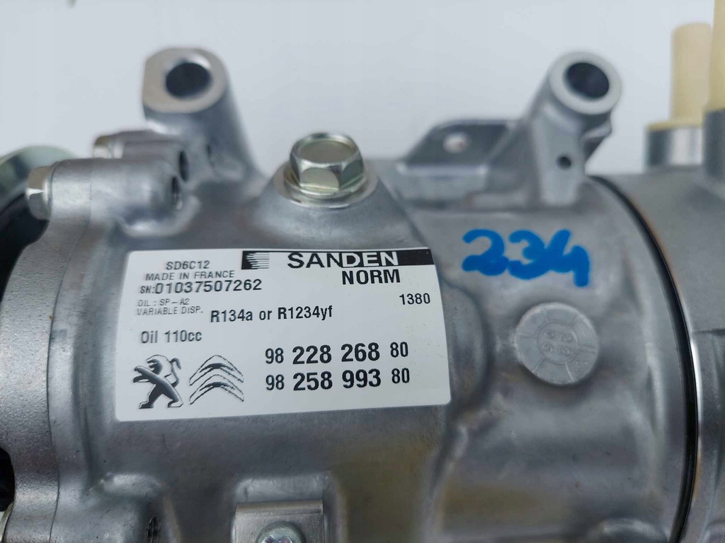 фото №5, 208 i 508 i ds3 компрессор компрессор кондиционера o 234